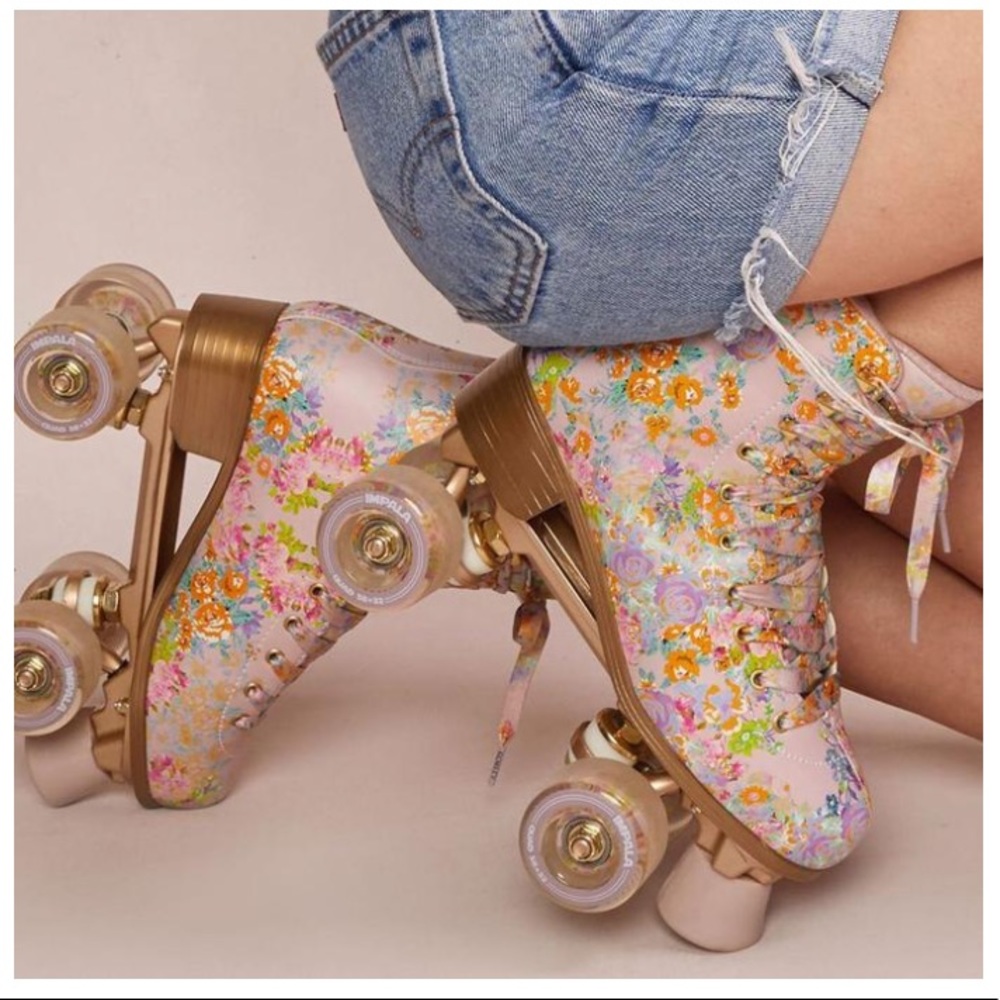 Impala roller skates - Cynthia Rowley floral